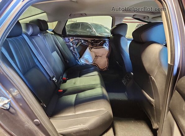 1HGCV2F90MA011341 2021 HONDA ACCORD Gray უკანა სავარძლების ხედი