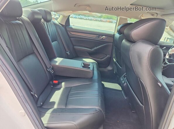 1HGCV2F90MA023943 2021 HONDA ACCORD Белый Вид задних сидений