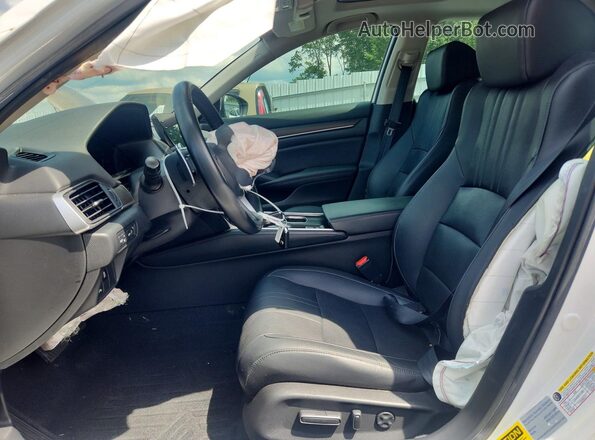 1HGCV2F90MA023943 2021 HONDA ACCORD Белый Вид салона спереди