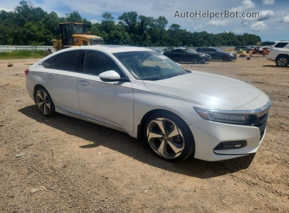 1HGCV2F91KA033183 2019 HONDA ACCORD White Przód prawy