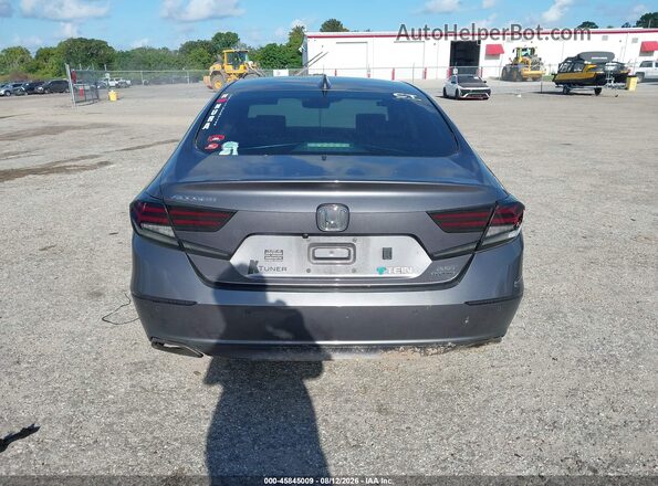 1HGCV2F92JA018383 2018 HONDA ACCORD Gray 