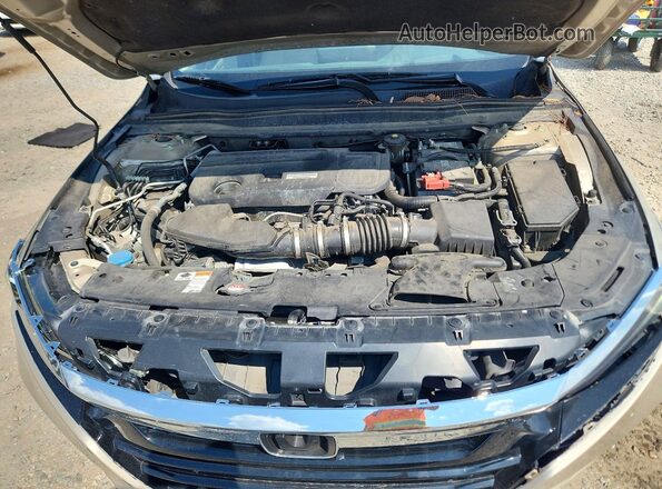 1HGCV2F92JA020022 2018 HONDA ACCORD Tan Սալոնի հետևի տեսք