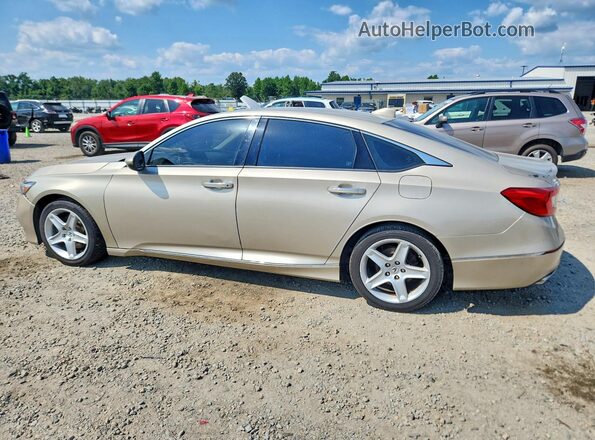 1HGCV2F92JA020022 2018 HONDA ACCORD Tan Հետևի ձախ