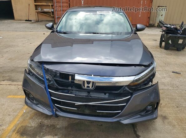 1HGCV2F92MA009073 2021 HONDA ACCORD Charcoal წინა ხედი