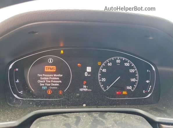 1HGCV2F92MA009073 2021 HONDA ACCORD Charcoal ხელსაწყოთა პანელის ხედი