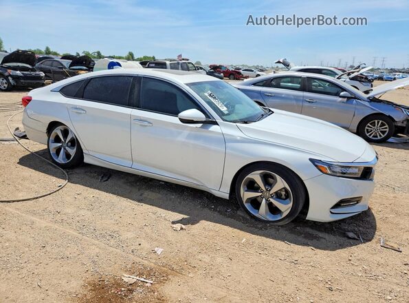 1HGCV2F93JA015721 2018 HONDA ACCORD White წინა მარჯვენა