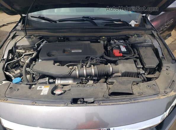 1HGCV2F93KA034738 2019 HONDA ACCORD Gray Vista interior trasera