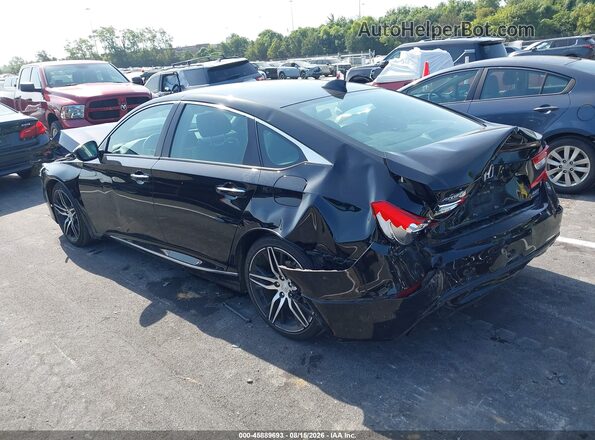 1HGCV2F93MA012970 2021 HONDA ACCORD Black Tył lewy