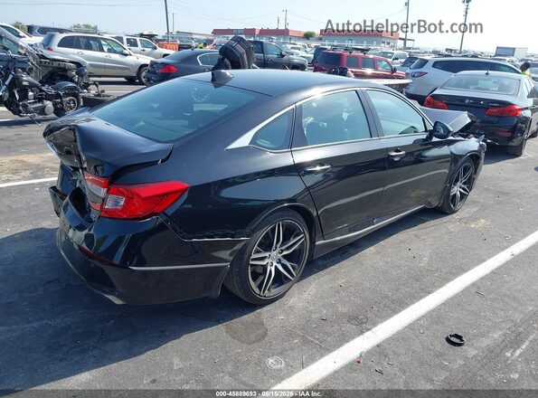 1HGCV2F93MA012970 2021 HONDA ACCORD Black Tył prawy