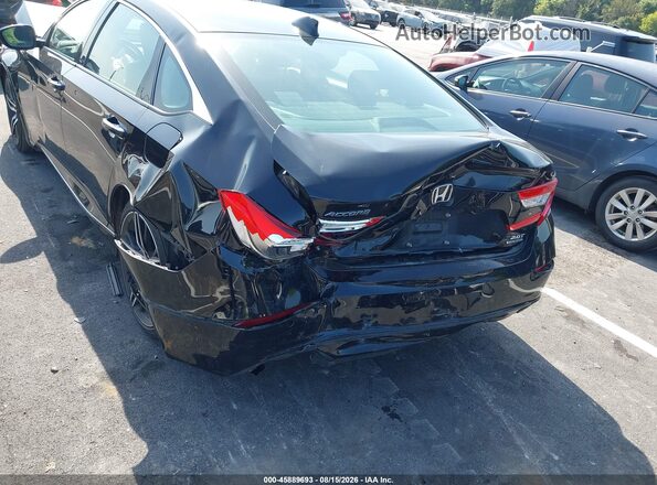 1HGCV2F93MA012970 2021 HONDA ACCORD Black 