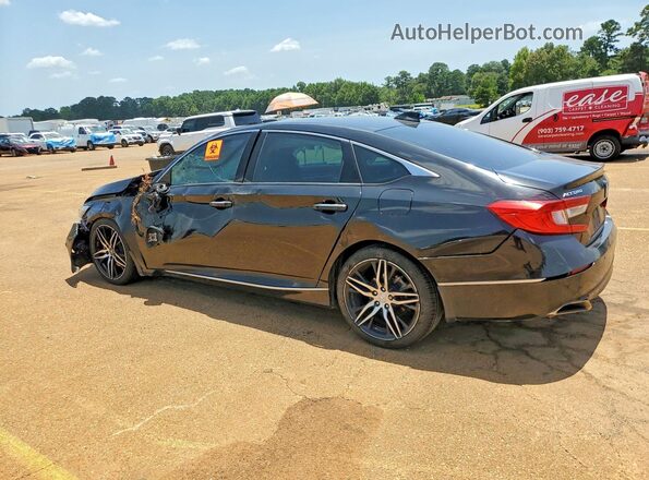 1HGCV2F94MA000424 2021 HONDA ACCORD Black Tył lewy