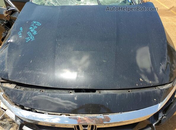 1HGCV2F94MA000424 2021 HONDA ACCORD Black Widok wnętrza z tyłu