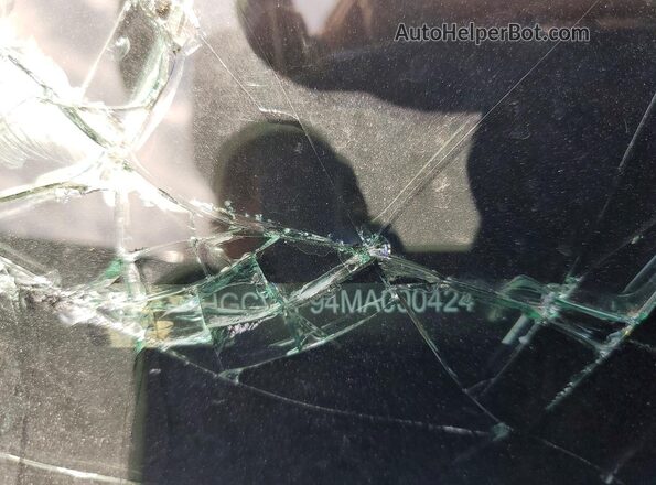 1HGCV2F94MA000424 2021 HONDA ACCORD Black Widok naklejki z numerem VIN