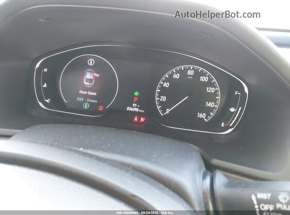 1HGCV2F95JA000637 2018 HONDA ACCORD Red Vista de los asientos traseros
