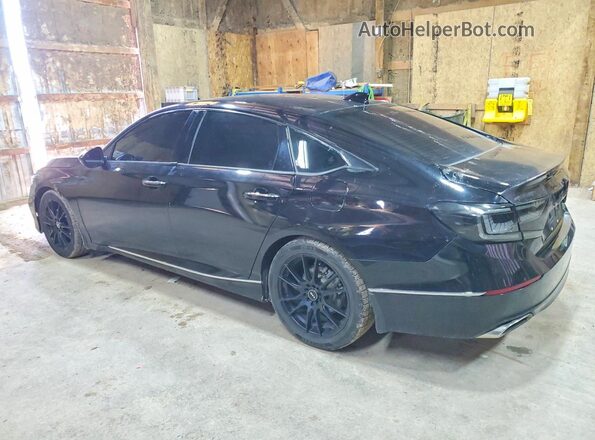 1HGCV2F95KA014751 2019 HONDA ACCORD Black Tył lewy