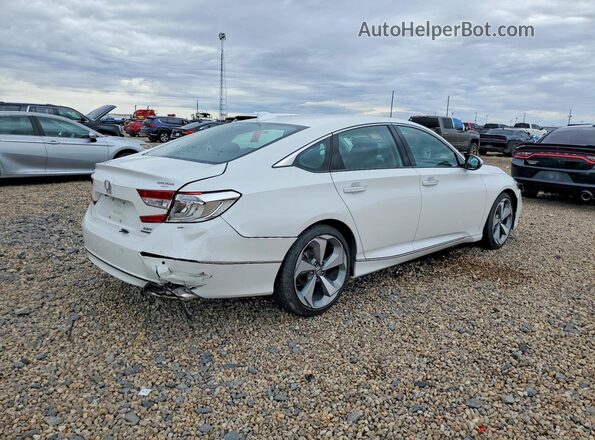 1HGCV2F95KA015964 2019 HONDA ACCORD Белый Задняя правая четверть