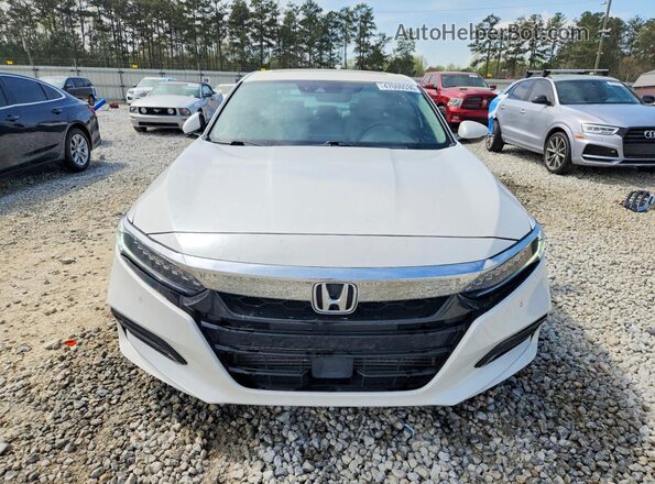 1HGCV2F95KA032991 2019 HONDA ACCORD White Widok z przodu