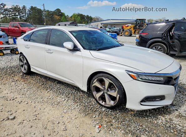1HGCV2F95KA032991 2019 HONDA ACCORD White Przód prawy