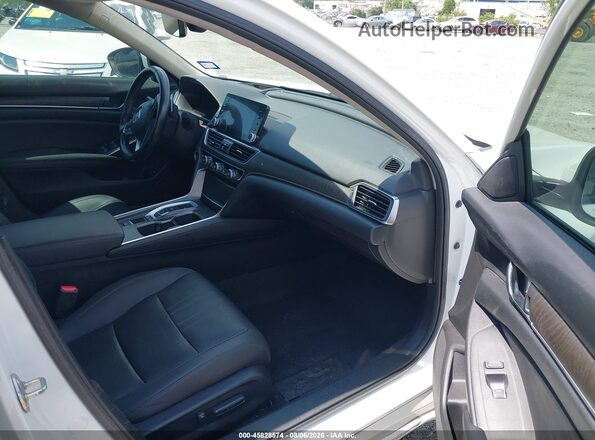 1HGCV2F95LA018073 2020 HONDA ACCORD White Вид салону спереду
