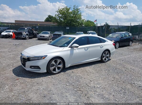 1HGCV2F95LA018073 2020 HONDA ACCORD White Передня ліва чверть