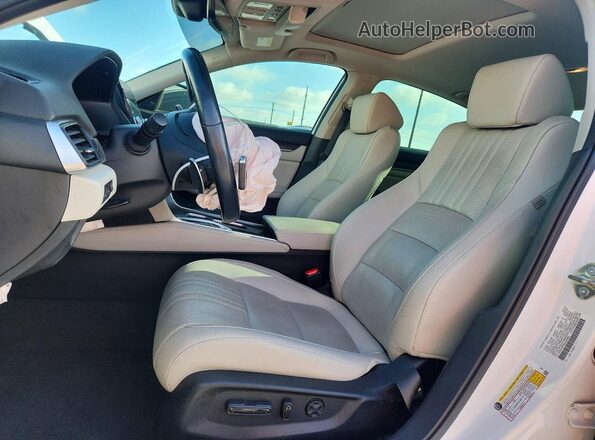 1HGCV2F95LA020695 2020 HONDA ACCORD White Вид салону спереду