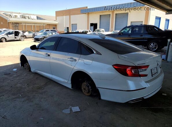 1HGCV2F95LA030188 2020 HONDA ACCORD White Задня ліва чверть