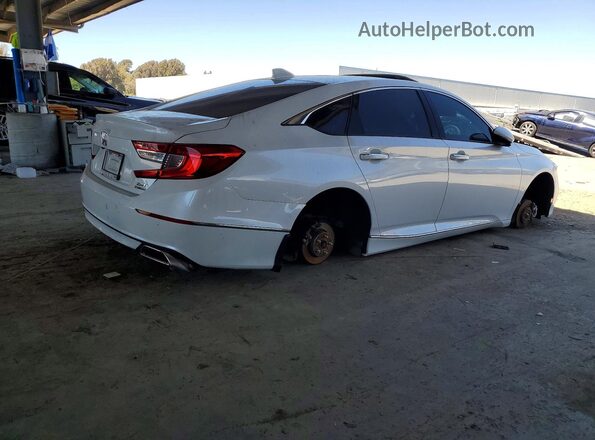 1HGCV2F95LA030188 2020 HONDA ACCORD White Задня права чверть