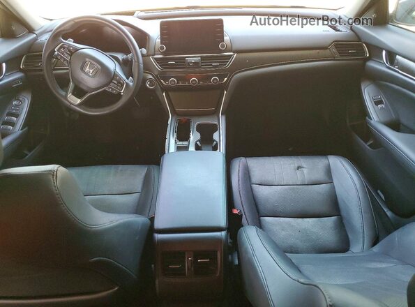 1HGCV2F95LA030188 2020 HONDA ACCORD White Вид панелі приладів