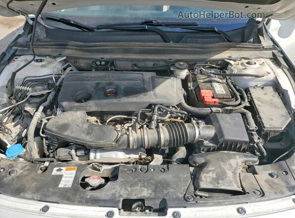 1HGCV2F95MA026868 2021 HONDA ACCORD White უკანა სავარძლების ხედი
