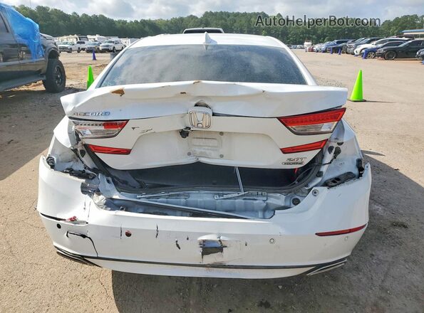 1HGCV2F95MA026868 2021 HONDA ACCORD White უკანა ხედი