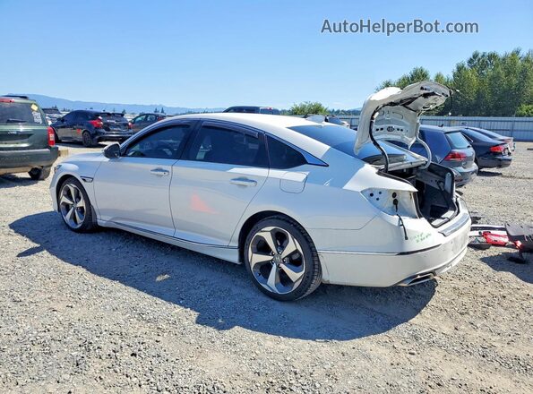 1HGCV2F96KA034538 2019 HONDA ACCORD Белый Задняя левая четверть