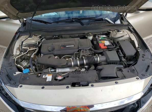1HGCV2F96LA020706 2020 HONDA ACCORD Gold Вид задньої частини салону