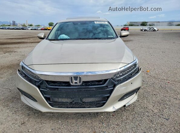 1HGCV2F96LA020706 2020 HONDA ACCORD Gold Вид спереду