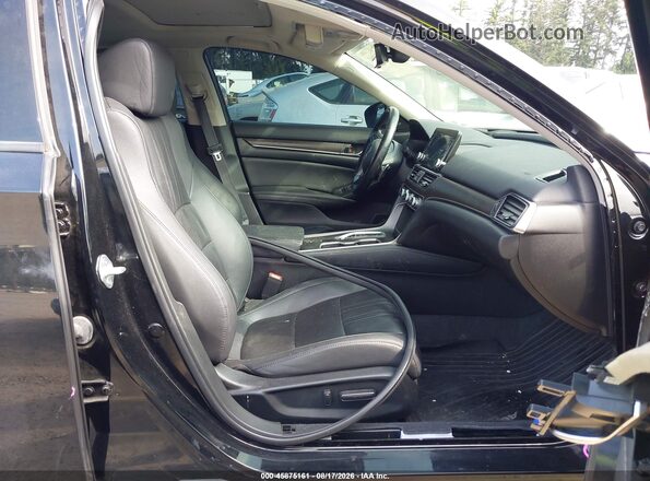 1HGCV2F96MA004782 2021 HONDA ACCORD Black Vista interior delantera