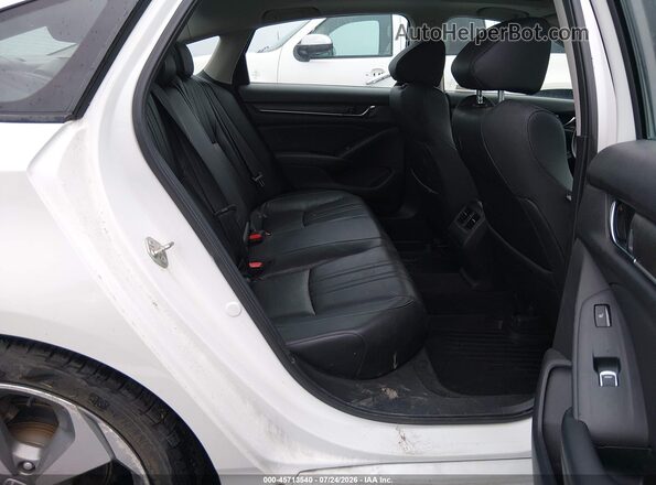 1HGCV2F97JA005225 2018 HONDA ACCORD White Вид наклейки з VIN-кодом