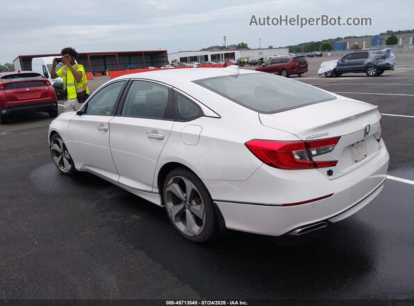 1HGCV2F97JA005225 2018 HONDA ACCORD White Задня ліва чверть