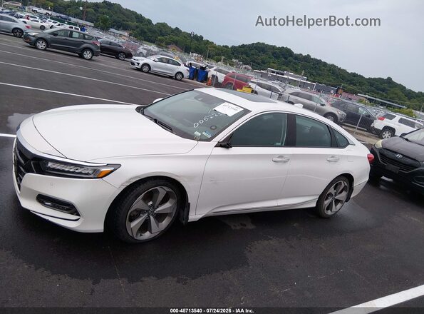 1HGCV2F97JA005225 2018 HONDA ACCORD White Панорамний вид салону 360°