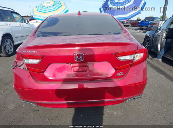 1HGCV2F97JA020730 2018 HONDA ACCORD Red 