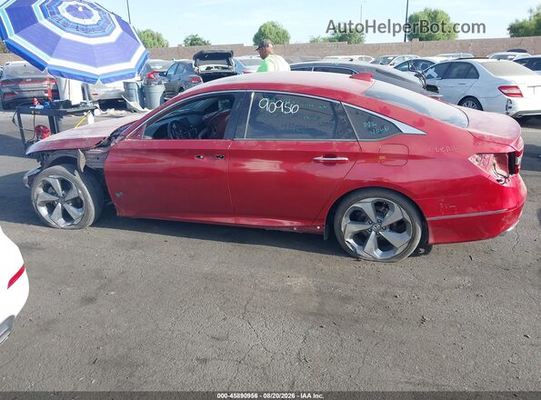 1HGCV2F97JA020730 2018 HONDA ACCORD Red 