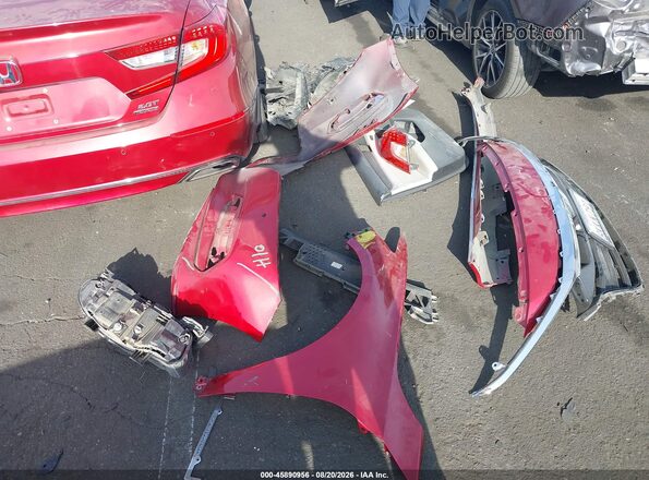 1HGCV2F97JA020730 2018 HONDA ACCORD Red Widok zestawu wskaźników
