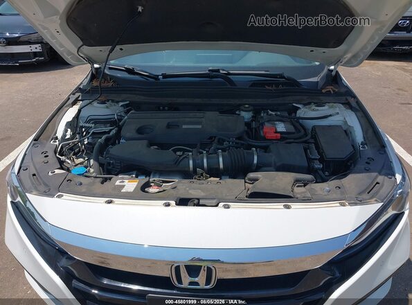 1HGCV2F97JA026804 2018 HONDA ACCORD White Vista trasera