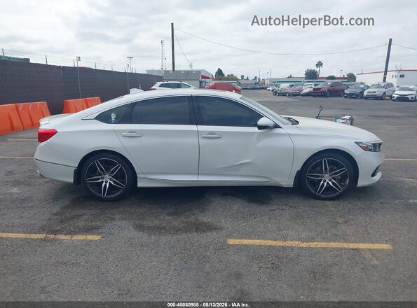 1HGCV2F97MA000031 2021 HONDA ACCORD White Vista interior trasera