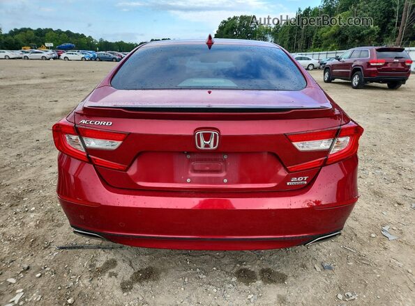 1HGCV2F98LA021131 2020 HONDA ACCORD Black უკანა ხედი