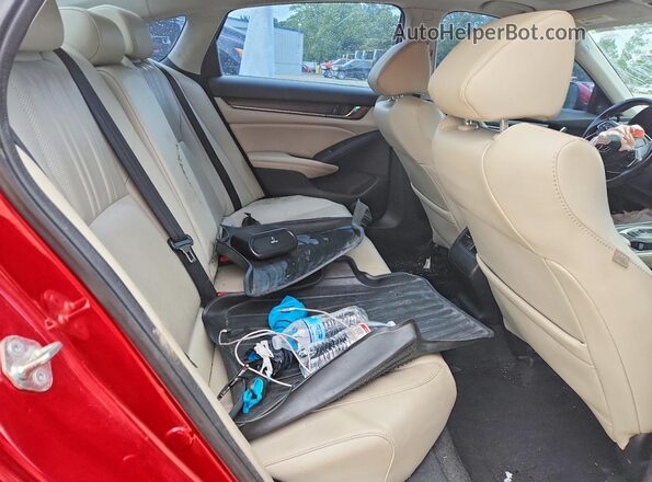 1HGCV2F98LA021131 2020 HONDA ACCORD Black უკანა სავარძლების ხედი