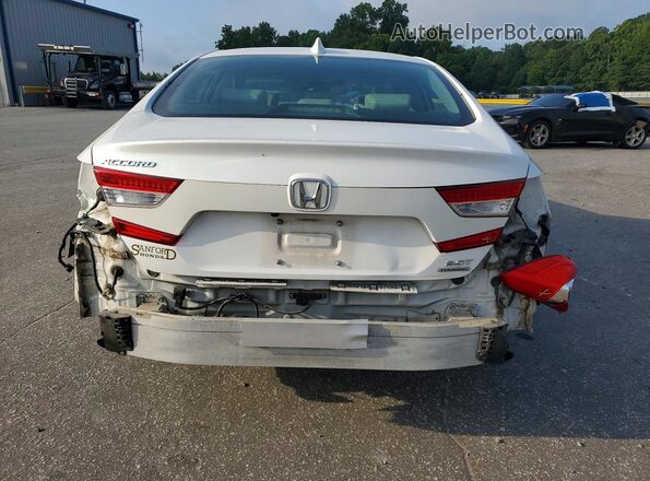 1HGCV2F99KA017636 2019 HONDA ACCORD White Вид ззаду