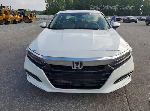 1HGCV2F99KA017636 2019 HONDA ACCORD White Вид спереду