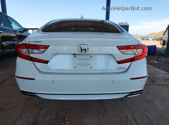 1HGCV2F99MA010933 2021 HONDA ACCORD White Vista trasera
