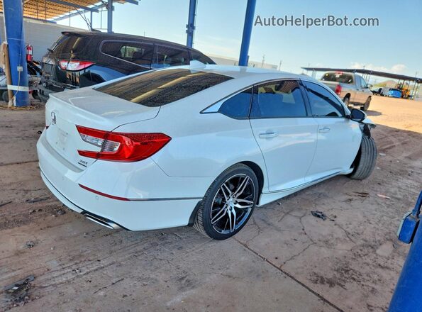1HGCV2F99MA010933 2021 HONDA ACCORD White Trasero derecho