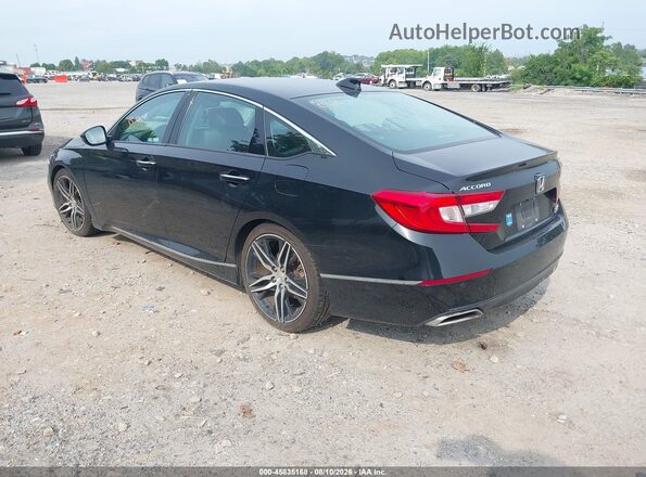 1HGCV2F99MA019437 2021 HONDA ACCORD Black Задня ліва чверть