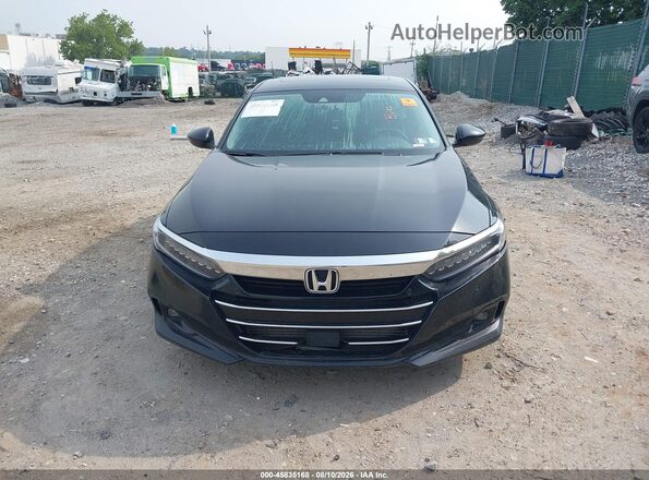 1HGCV2F99MA019437 2021 HONDA ACCORD Black Вид панелі приладів